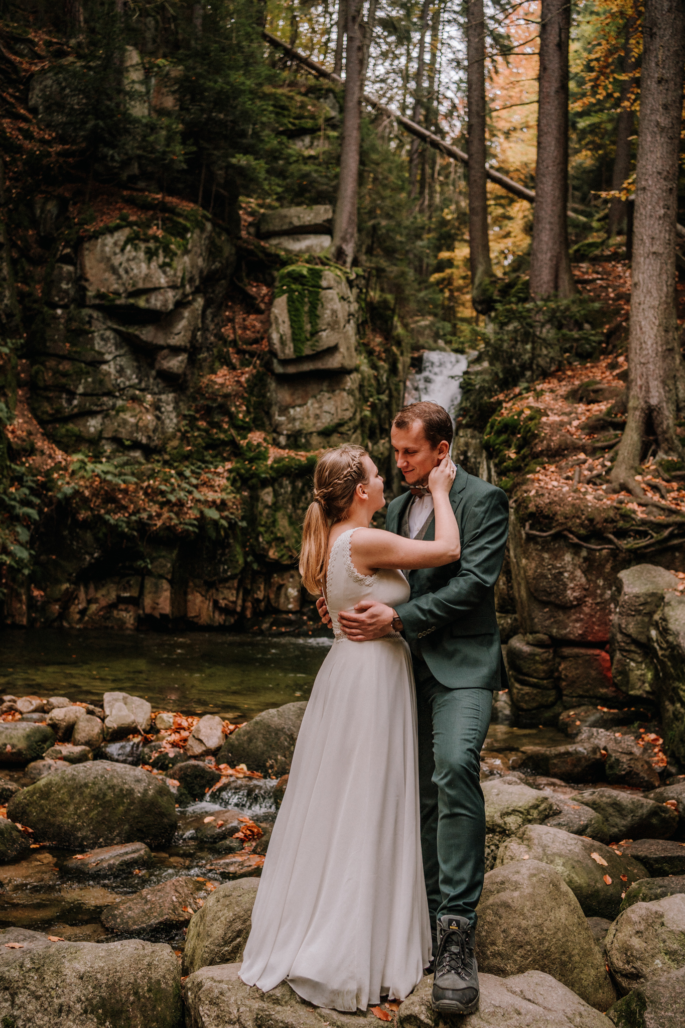 Plener ślubny przy Wodospadzie Podgórnej